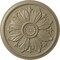 Ekena Millwork Kaya Ceiling Medallion (Fits Canopies up to 5 1/4"), Hand-Painted Gobi Desert, 23 5/8"OD x 1 1/2"P CM23KAGDF - alternate 1